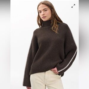 rag & bone Ingrid Wool Turtleneck